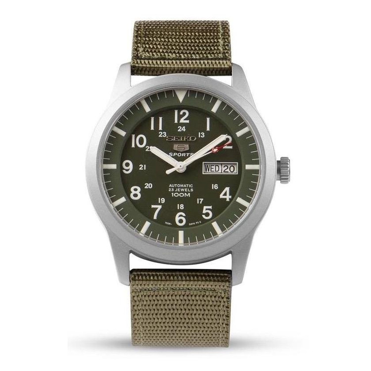 ساعت مچی اسپرت طرح خلبانی سبز