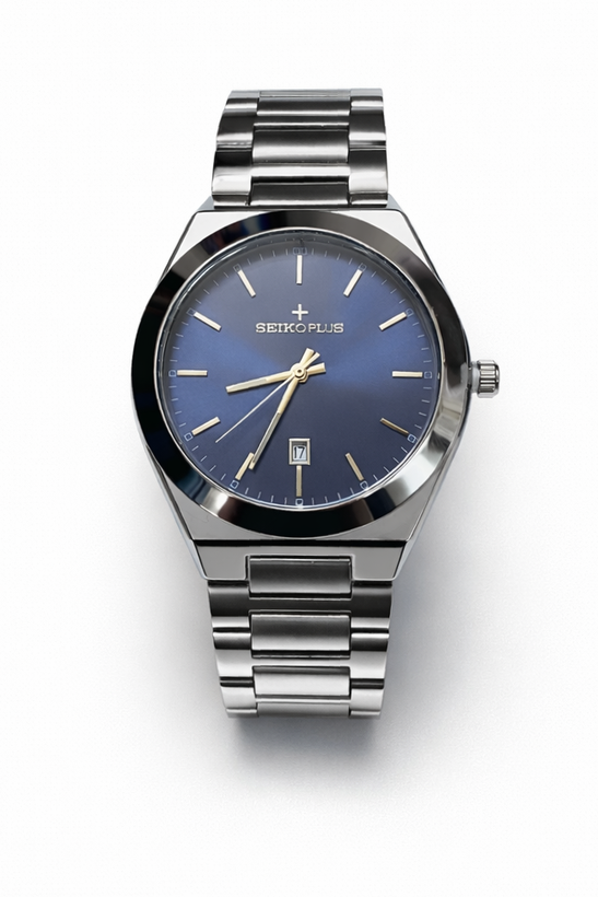 ساعت مچی مردانه سیکو پلاس صفحه آبی