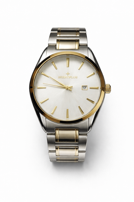 ساعت مچی مردانه سیکو پلاس صفحه سفید